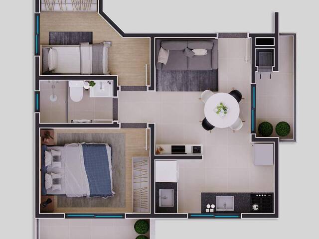 Apartamento para Venda em São José dos Pinhais - 4