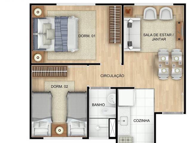 Apartamento para Venda em São José dos Pinhais - 4
